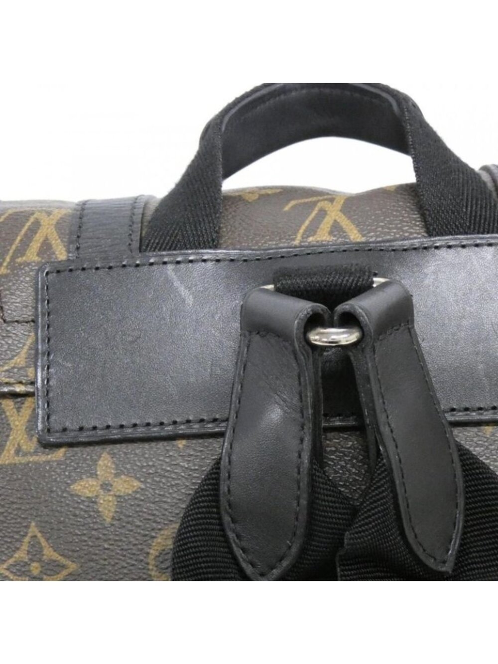 Louis Vuitton Monogram Macassar Christopher MM Backpack Brown Marron - Picture 7 of 9